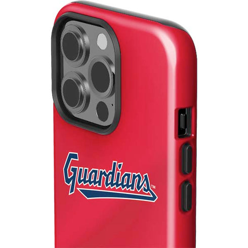 MLB Cleveland Guardians Alternate Road Jersey iPhone 15 Pro Impact Case